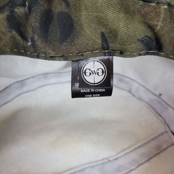 Girls With Guns Camo Strapback Cap Army Cadet Hat Green Brown Embroidered - Picture 8 of 9